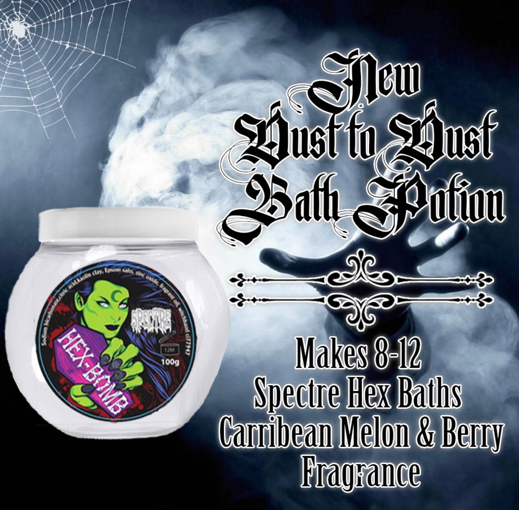 DUST TO DUST -450g SPECTRE ghost mist bath dust