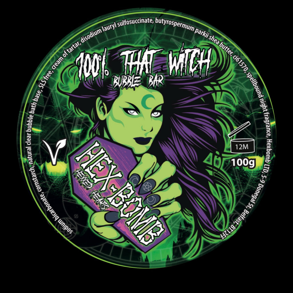 Custom hex witch bubblebar large 200g