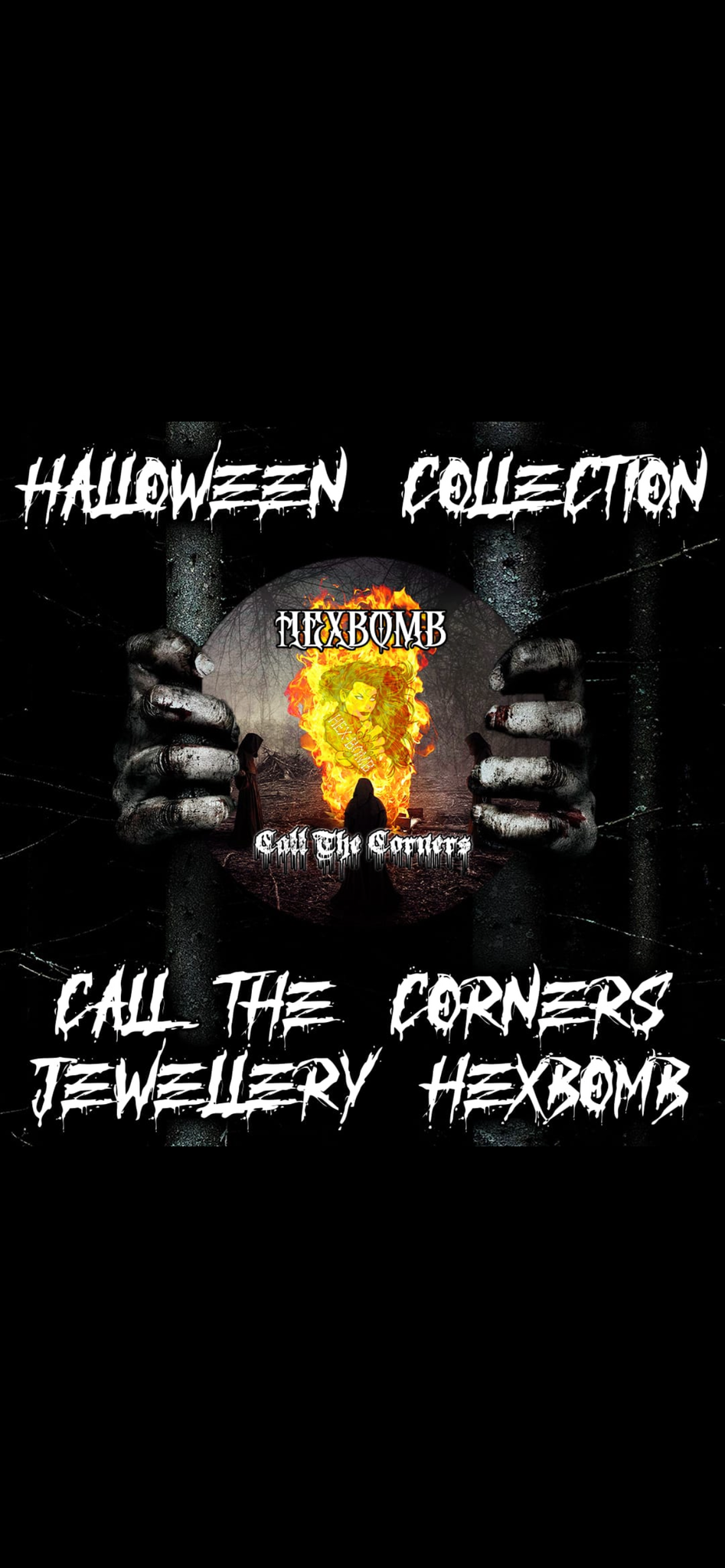 Call the corners jewellery surprise Hexbomb black metallic
