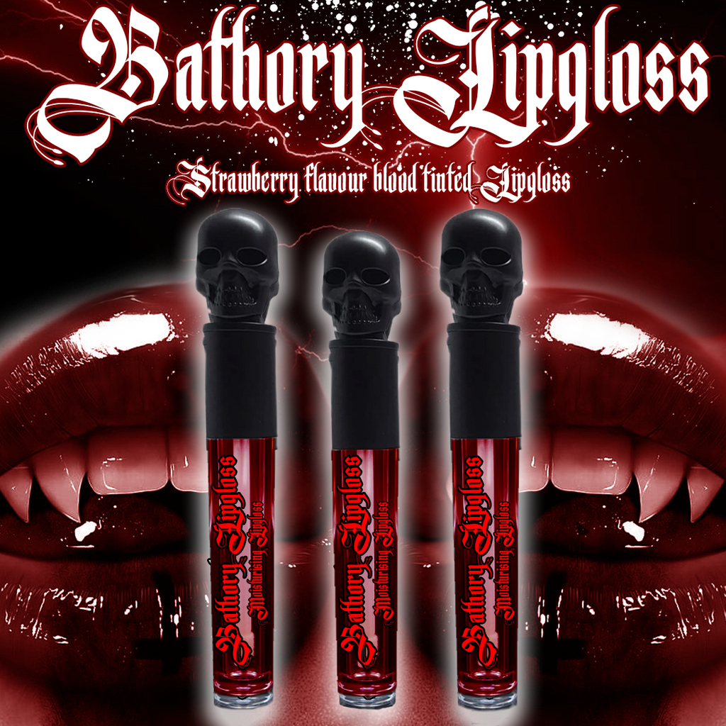 Bathory blood tint moisturising lip gloss