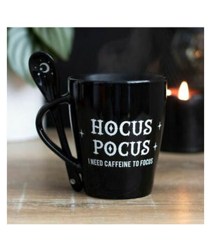 Hocus pocus mug and spoon set