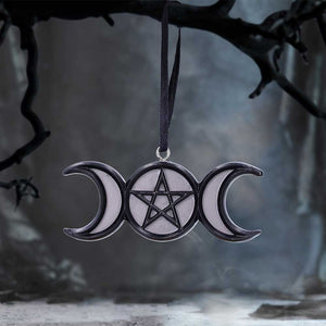 Triple Moon Magic Hanging Ornament 7.5cm