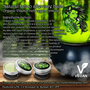 Hex Organics Vegan Natural Tattoo Aftercare Balm