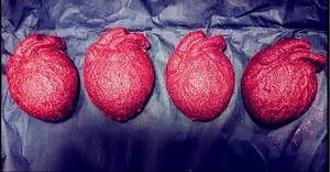 Anatomical Hexxed Hearts Bubble Bar (6 Choices Available)