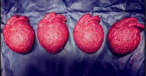 Anatomische Hexxed Hearts Bubble Bar (6 Auswahlmöglichkeiten verfügbar)